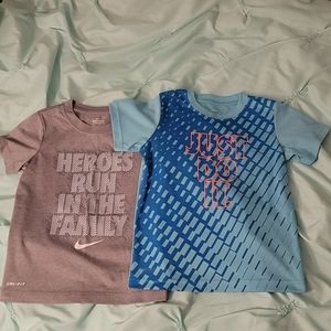 Nike Dri-fit Boys shirts
